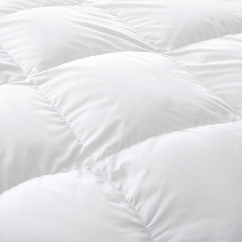 Puredown 800 Fill Power White Goose Down Comforter With 100 Cotton